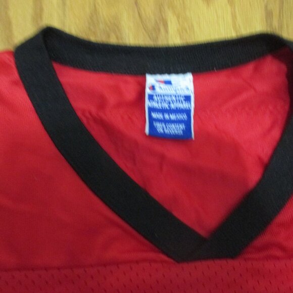 Vintage Warrick Dunn #28 Tampa Bay Buccaneers Youth Jersey L 14-16 by Champion - Picture 4 of 5